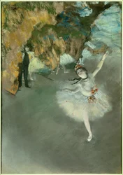 Ballet or The Star or Dancer on Stage