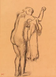 Bather Drying Herself