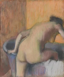Bather Stepping into a Tub, c.1890