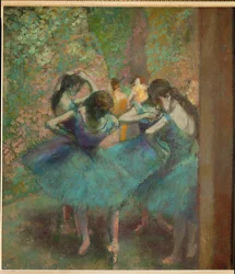 Blue Dancers