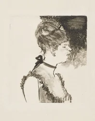 Café-Concert Singer, 1878-80