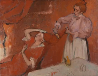 Combing the Hair (La Coiffure)