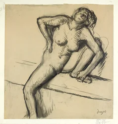 Crouching Nude
