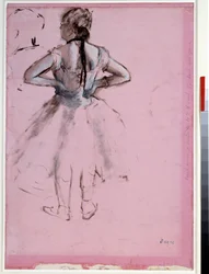 Dancer from Back, Hands on Hips