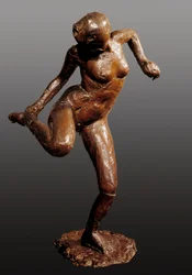 Dancer Holding Her Foot