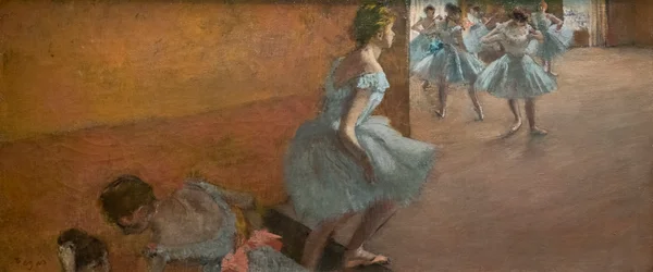Dancers Climbing a Staircase
