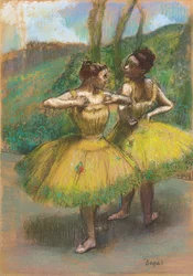 Dancers with Yellow Dresses