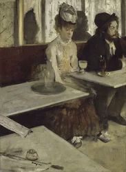 In a Café, also called "The Absinthe"
