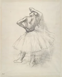 Standing Dancer with Right Arm Raised