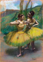 Dancers in Yellow Skirts