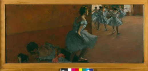 Dancers Climbing a Staircase