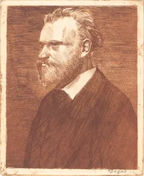 Edouard Manet, Bust-Length Portrait