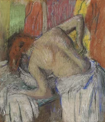 Woman Sponging Her Back (c. 1895)