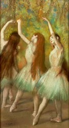 Green Dancers, 1878