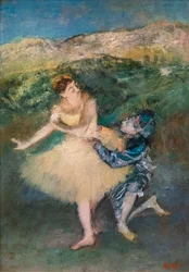 Harlequin and Colombine