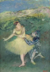 Harlequin and Colombine