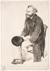 Manet Seated, Turned to the Left