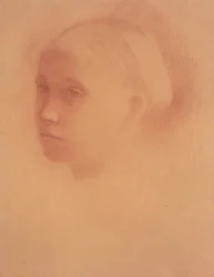 Marguerite Degas as a Child, c.1854
