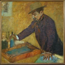 Michel Manzi, Art Editor, a Friend of the Painter