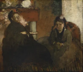 Portrait of Mme. Lisle and Mme. Loubens