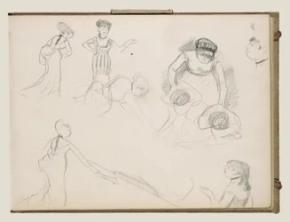 Sketches of Café Singers