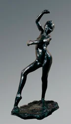 Spanish dancer, sculpture by Edgar Degas