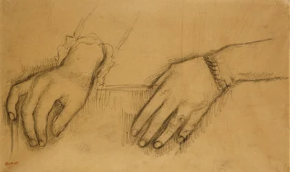 Study of Hands for a Portrait of Helene Rouart