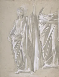 Study of a Draped Figure