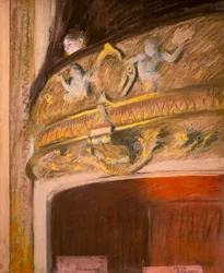 Study of a Lodge at the Theatre