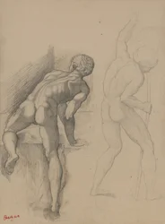 Two Nude Men