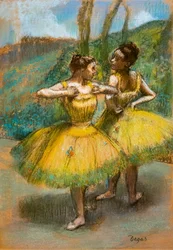 Two Dancers in Yellow