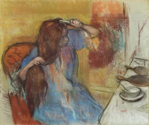 Woman at her Toilet