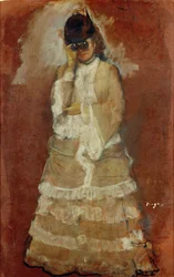 Woman with Field Glasses