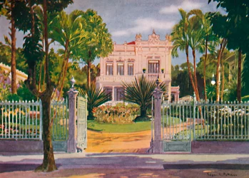 Residence of Count Paulo de Frontin, Petropolis, 1914