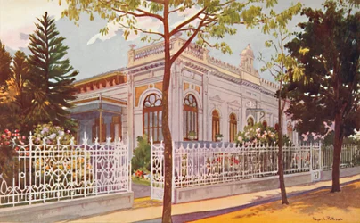 Vilino Nair, Residence of Admiral Baron de Teffé von Hoonholtz, Petropolis