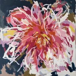 Vibrant Abstract Bloom