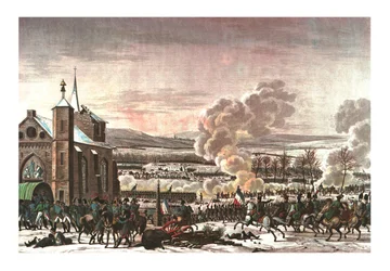 The Battle of Eylau, 9 February 1807, c1850