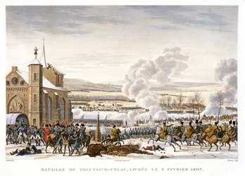 The Battle of Eylau, Germany, 9th February 1807