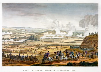 The Battle of Jena, Germany, 14th October 1806