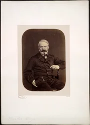 Portrait of Victor Hugo on Guernsey