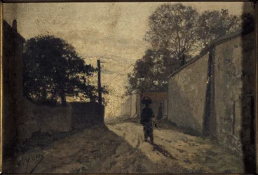 Rue Saint-Vincent in Montmartre