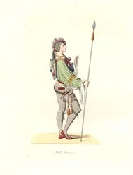 Flemish Military Attendant