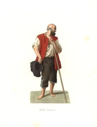 Peasant of Lombardy, Italy