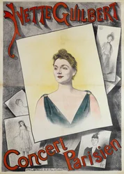 Yvette Guilbert Concert Parisien