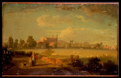 A View of Eton from the Playing Fields