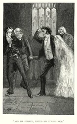 Illustration for Jane Eyre by Charlotte Bronte
