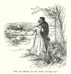 Illustration for Jane Eyre by Charlotte Bronte