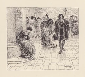 Illustration for The Eve of St Agnes by John Keats