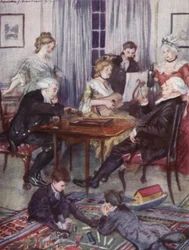 Illustration for The Vicar of Wakefield by Oliver Goldsmith