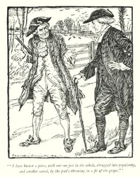 Illustration for The Vicar of Wakefield by Oliver Goldsmith